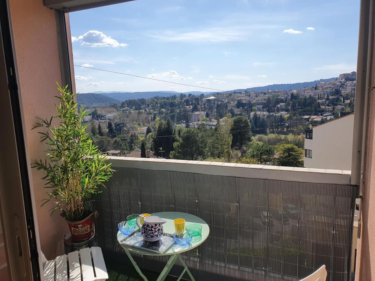 La Vue Du Chateau - Tout Confort Apartment Greoux-les-Bains Luaran gambar